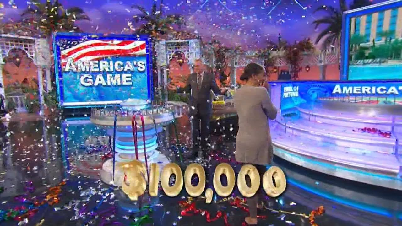 Wheel of fortune bonus round (1/4/2021)