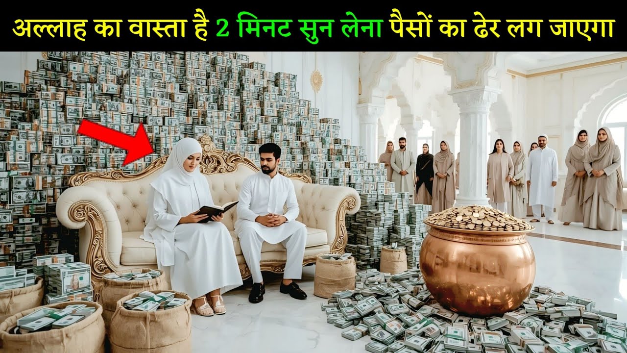 अल्लाह का वास्ता है 2 मिनट सुन लेना पैसों का ढेर लग जाएगा दौलत चाहते हो तो सुन लो | Dolat Ka Wazifa