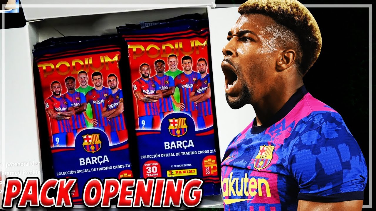 BARCELONA PODIUM FAT PACKS 2022 😱🔥 PANINI PACK OPENING