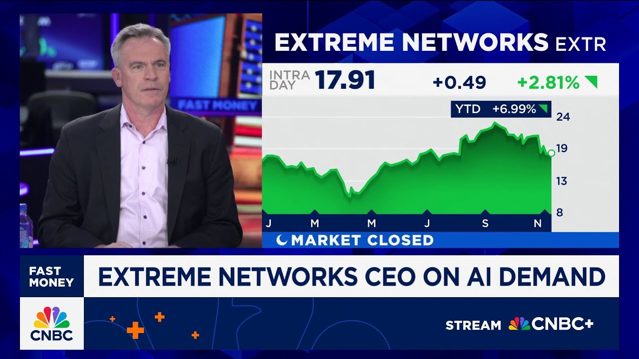 We do AI integration better than the big guys, says Extreme Networks CEO Ed Meyercord