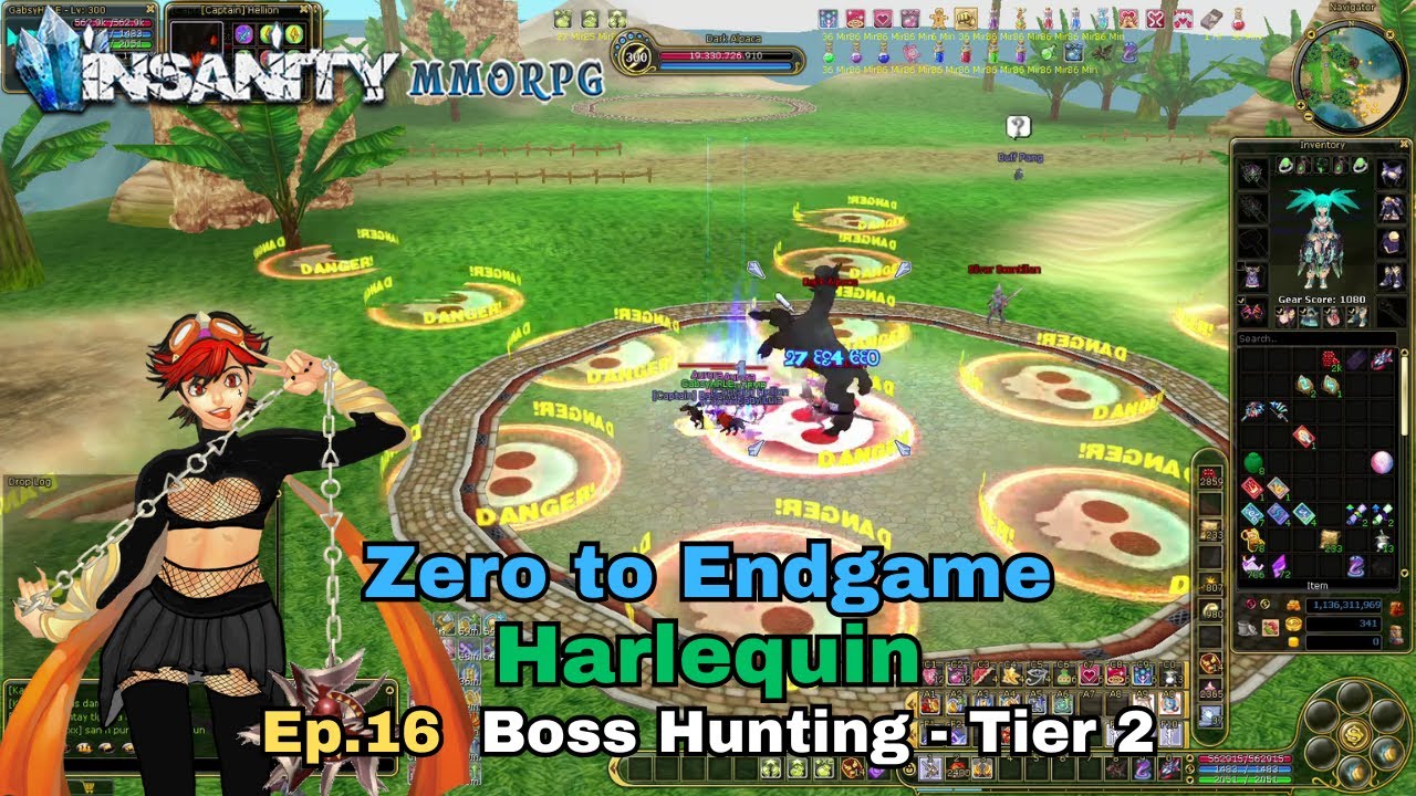 Insanity FlyFF - ZTE Harlequin Series Ep.16 - Boss Hunting - Tier 2