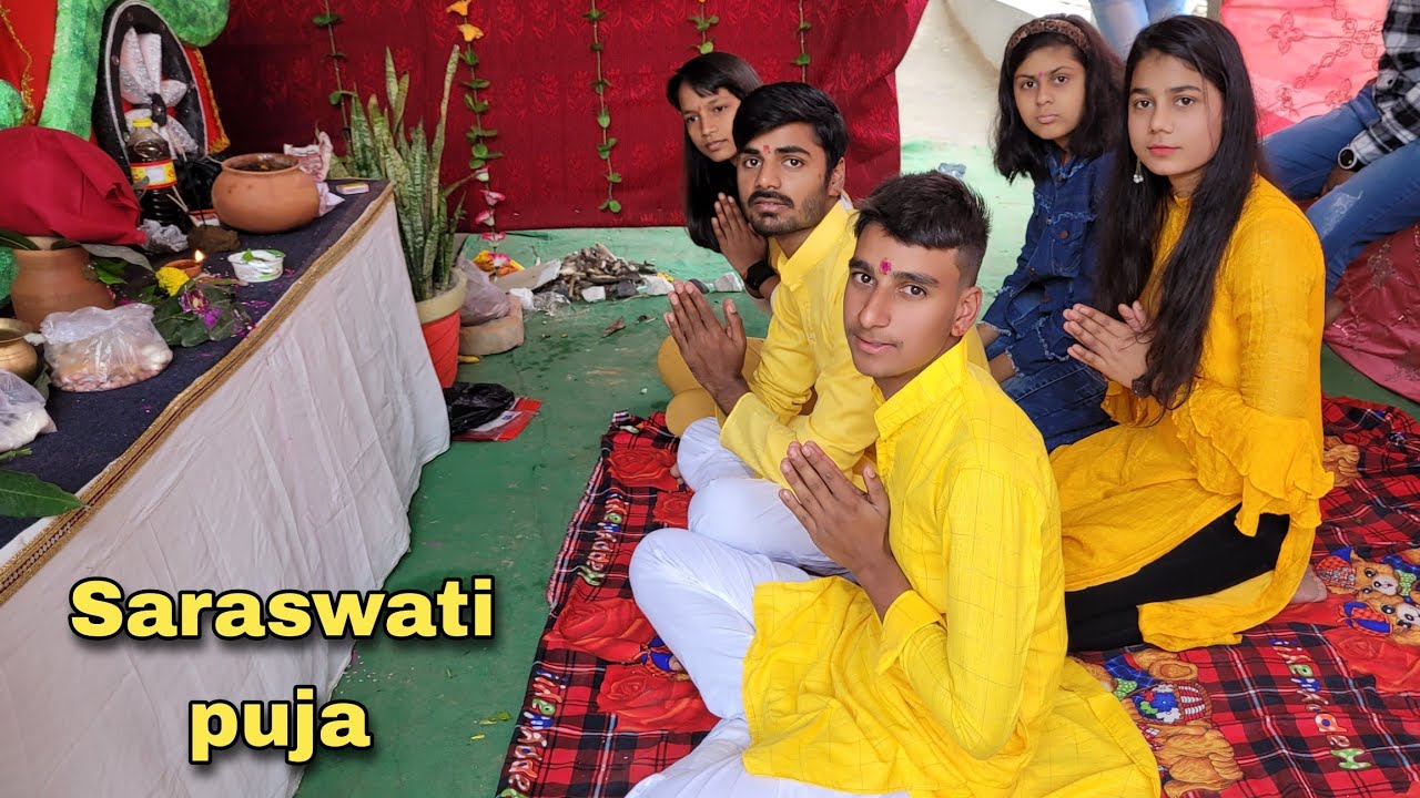 🙏Saraswati puja special vlog @AnandArtandCraftStudio  #saraswatipuja2023