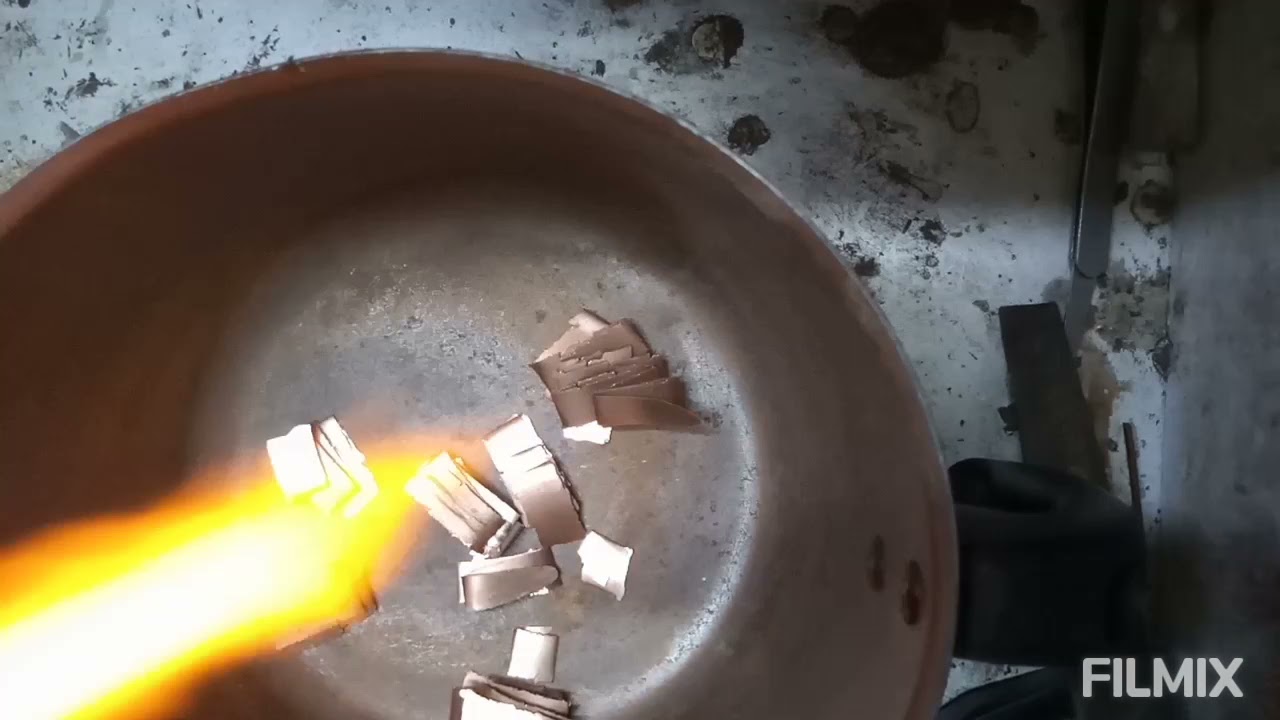 Purificando ouro para corrigir ouro baixo