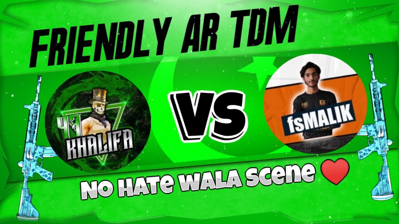 47 KHALIFA vs FsMalik | Friendly AR TDM | No Hate wala Scene ❤️