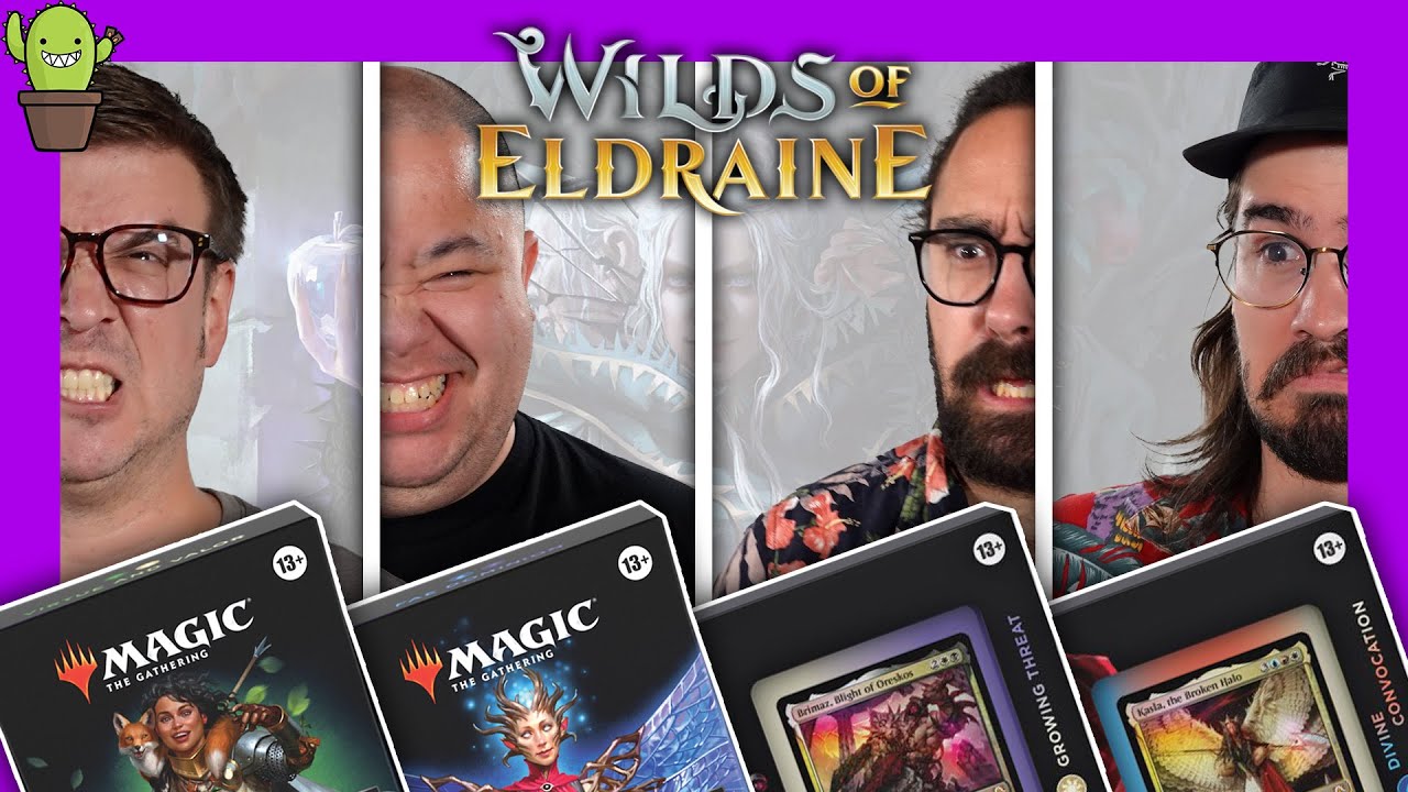 FIRST LOOK Wilds of Eldraine Precon BATTLE | Ellivere VS Tegwyll VS Brimaz VS Kasla