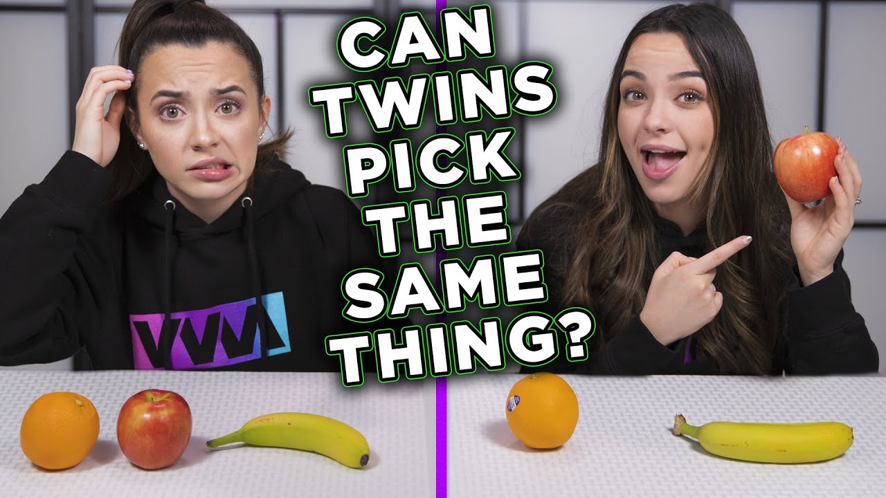 REAL TWIN TELEPATHY TEST - Merrell Twins