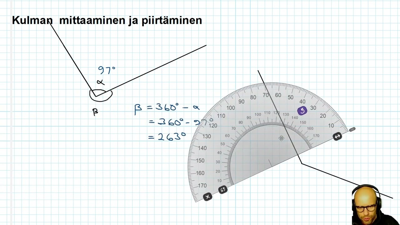 2.0 (x) Kulman mittaaminen ja piirtäminen