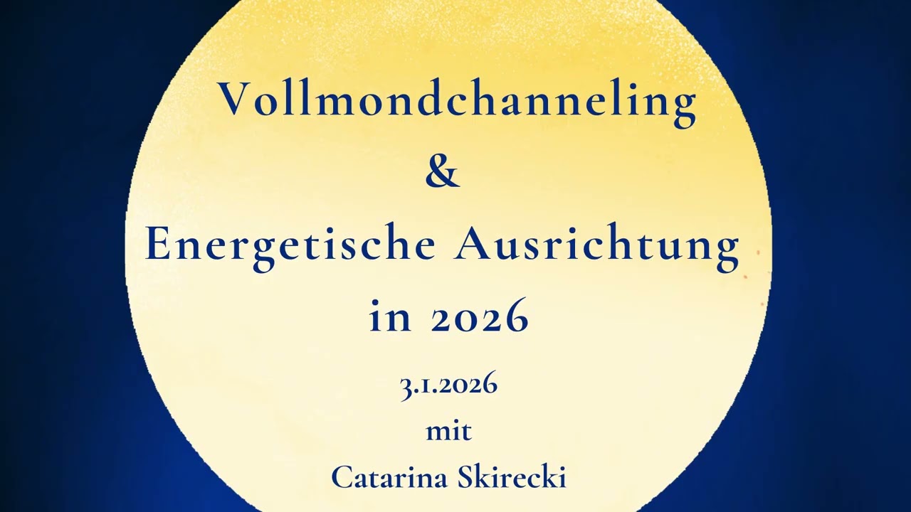 Neujahrsausrichtung Vollmond 3.1.26