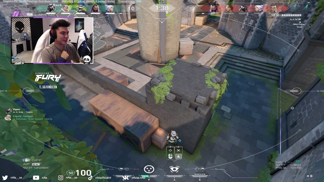 LIQUID NATS BREEZE CYPHER VALORANT RANKED GAMEPLAY [Full Match VOD]