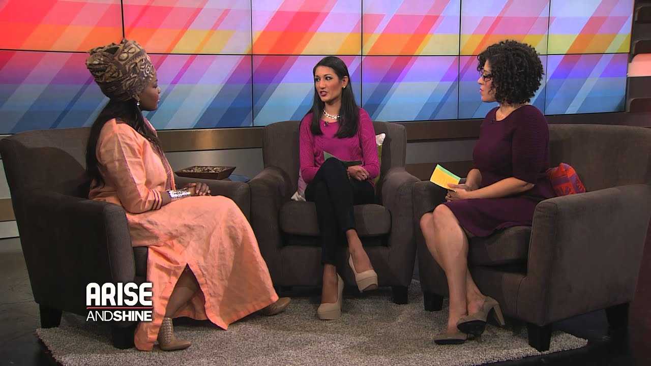 MacDella Cooper, "Liberia's Angel", on Arise and Shine