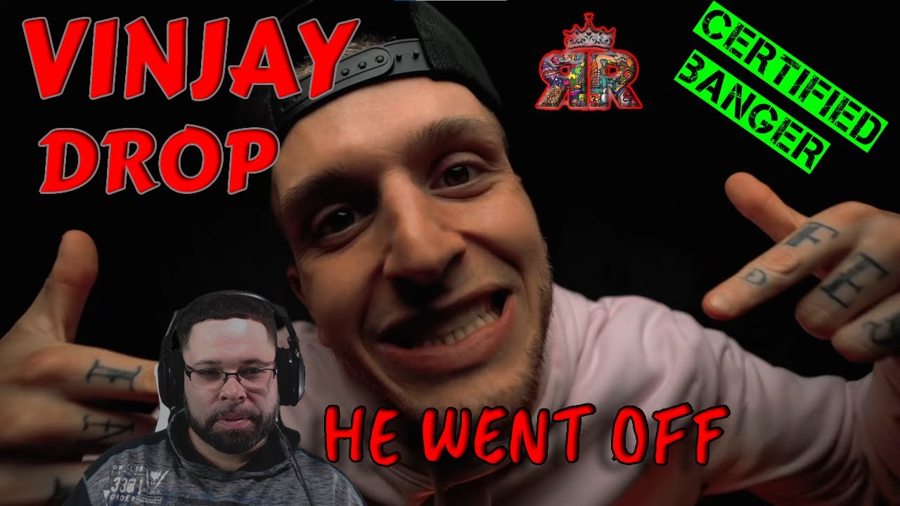 Hearing VinJay for the first time -Drop(Rob Reacts)