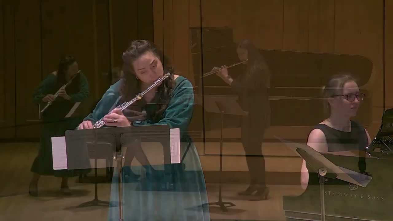 Səda for two flutes and piano, Elnara Dadasheva