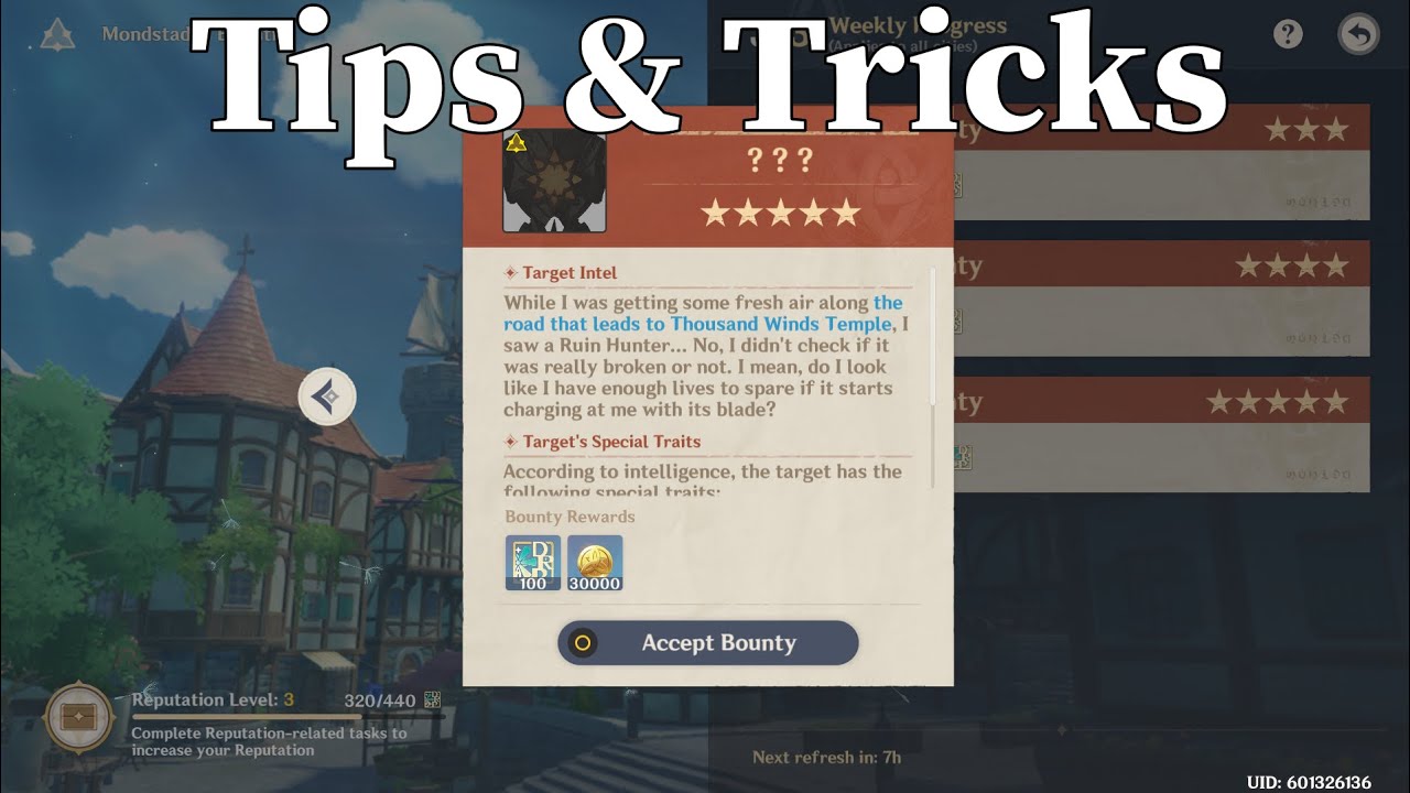 Genshin Impact How to Find and Track Bounties Guide