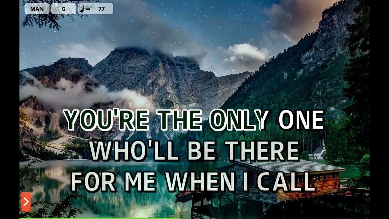If I didn't love you by Tina Arena Male Key Karaoke