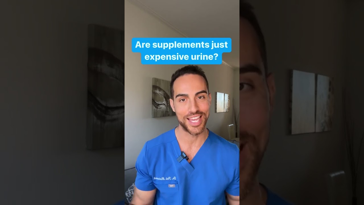 Why supplements make your urine yellow! #shorts #supplements