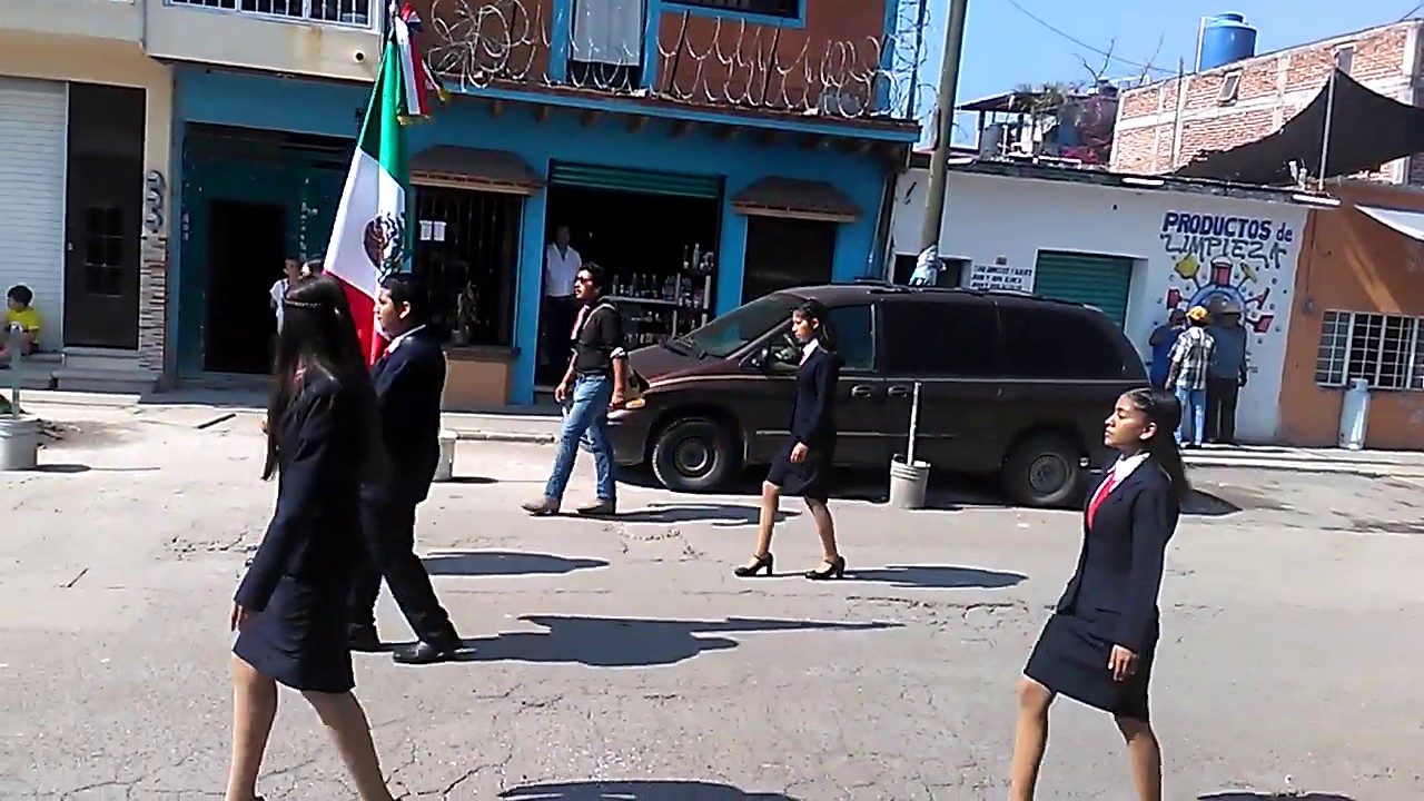 Desfile 16 de Septiembre Yautepec Morelos Video 6 Secundarias y Preparatorias