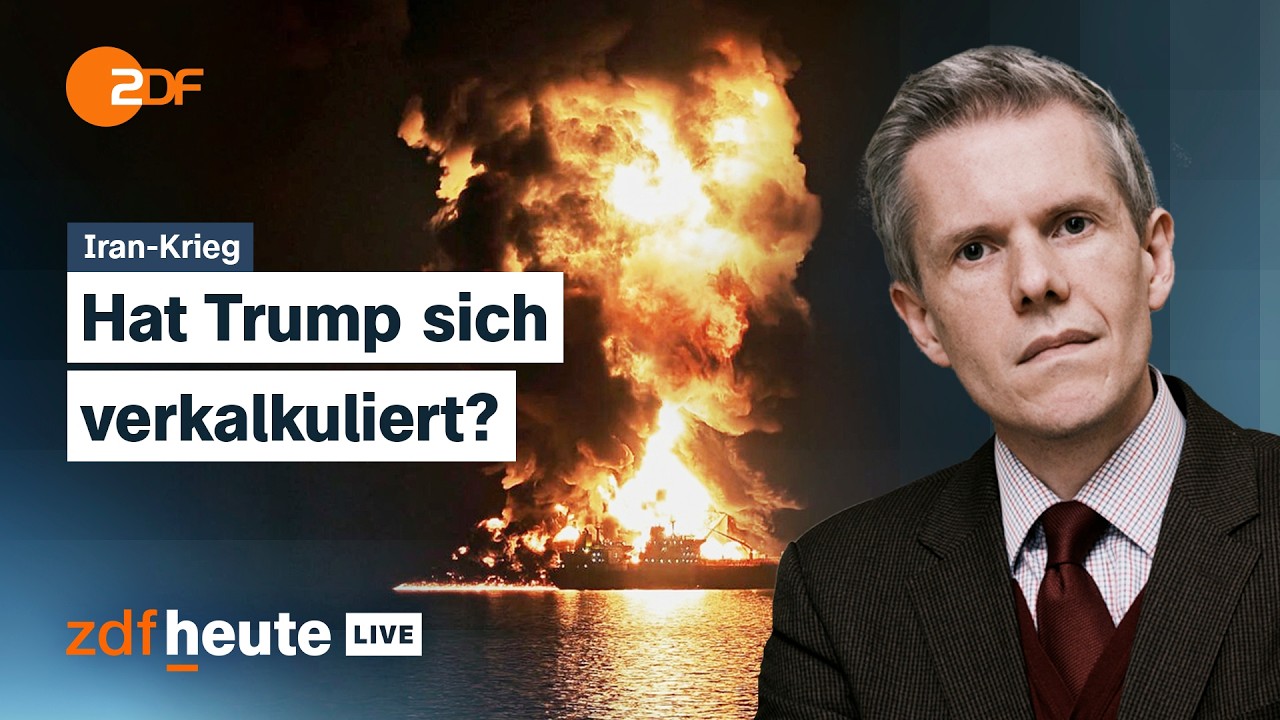 Iran-Krieg auch mit Folgen für Russland und die Ukraine | Militärökonom Keupp bei ZDFheute live