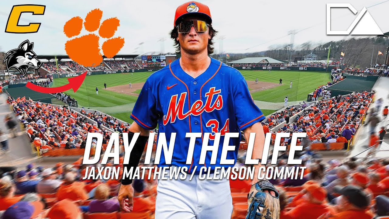 Day in the Life of Clemson Baseball Commit! | Jaxon Matthews