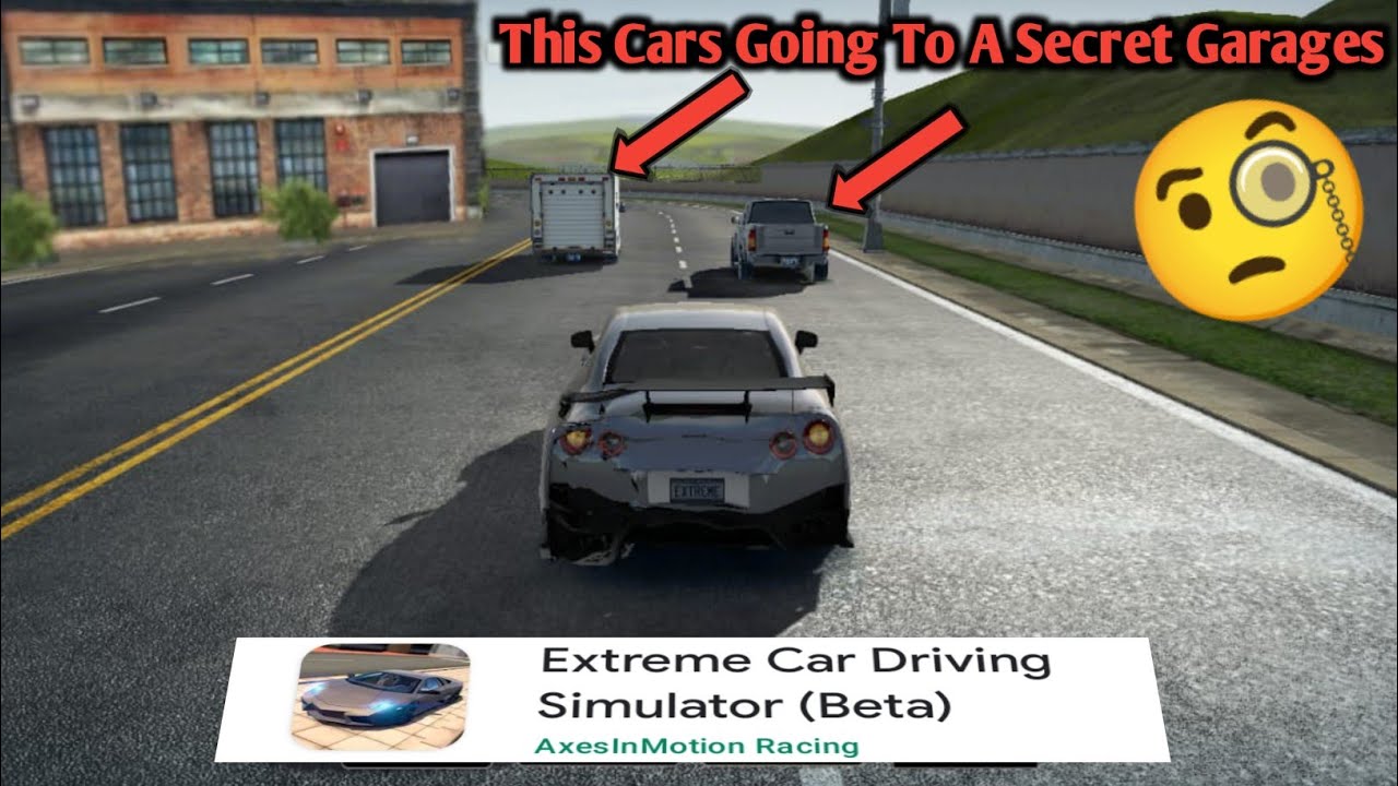 Extreme Car Driving Simulator 2021 - Follow a car and see where it reaches in the end.#Newversion