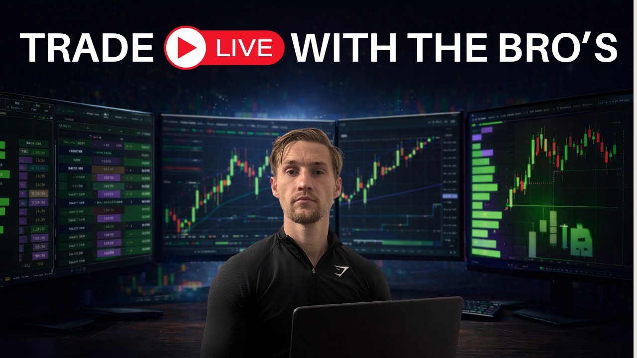 Live Trading W the Bro's NQ Futures (Deepcharts/Orderflow)