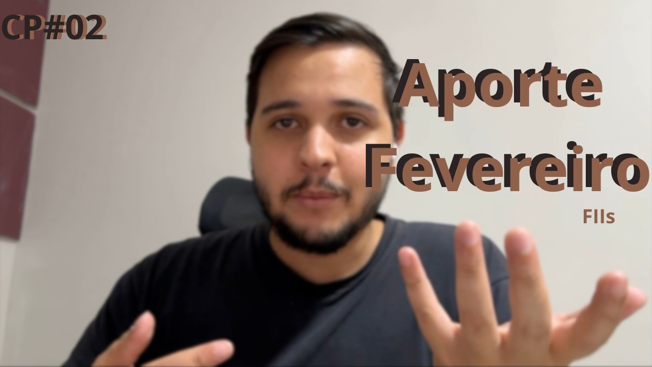 Carteira Pública #02 | Aporte em Fundos Imobiliários pelo Celular