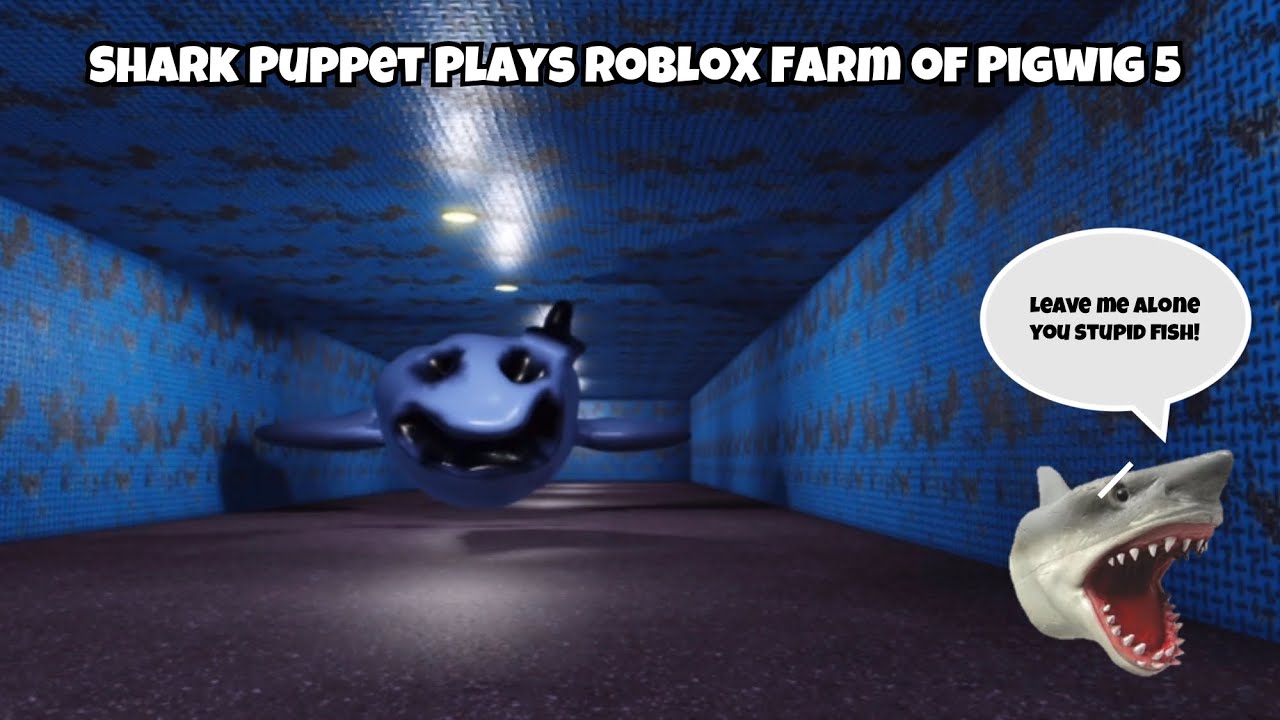 SB Movie: Shark Puppet играет в Roblox Farm of Pigwig 5!