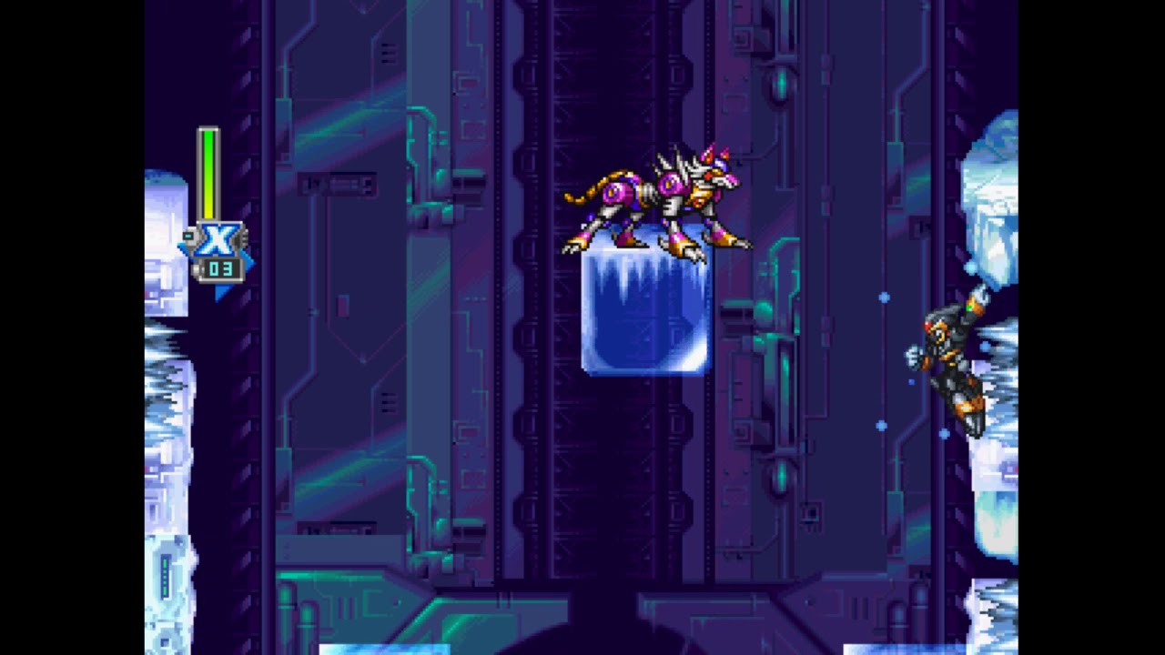 Mega Man X6 N's Edition Blizzard Wolfang Stage