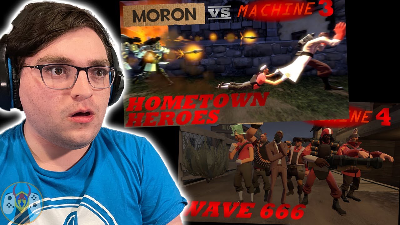 The Idiocy Continues! Moron VS Machine 3 & 4 [SFM] Reaction