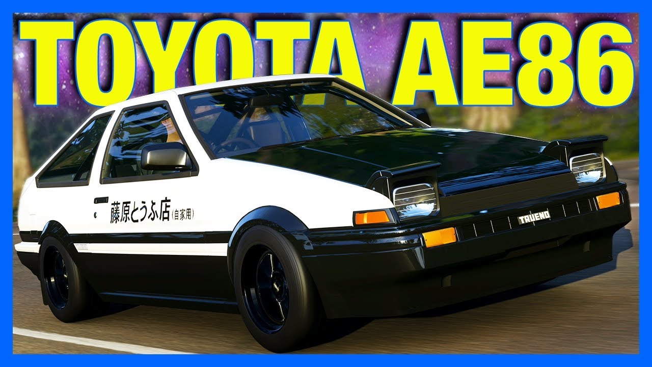 Forza Horizon 4 : The Toyota AE86!! (FH4 Toyota AE86 Customization)