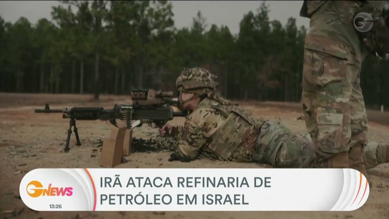 Ir&atilde; ataca refinaria de petr&oacute;leo em Israel