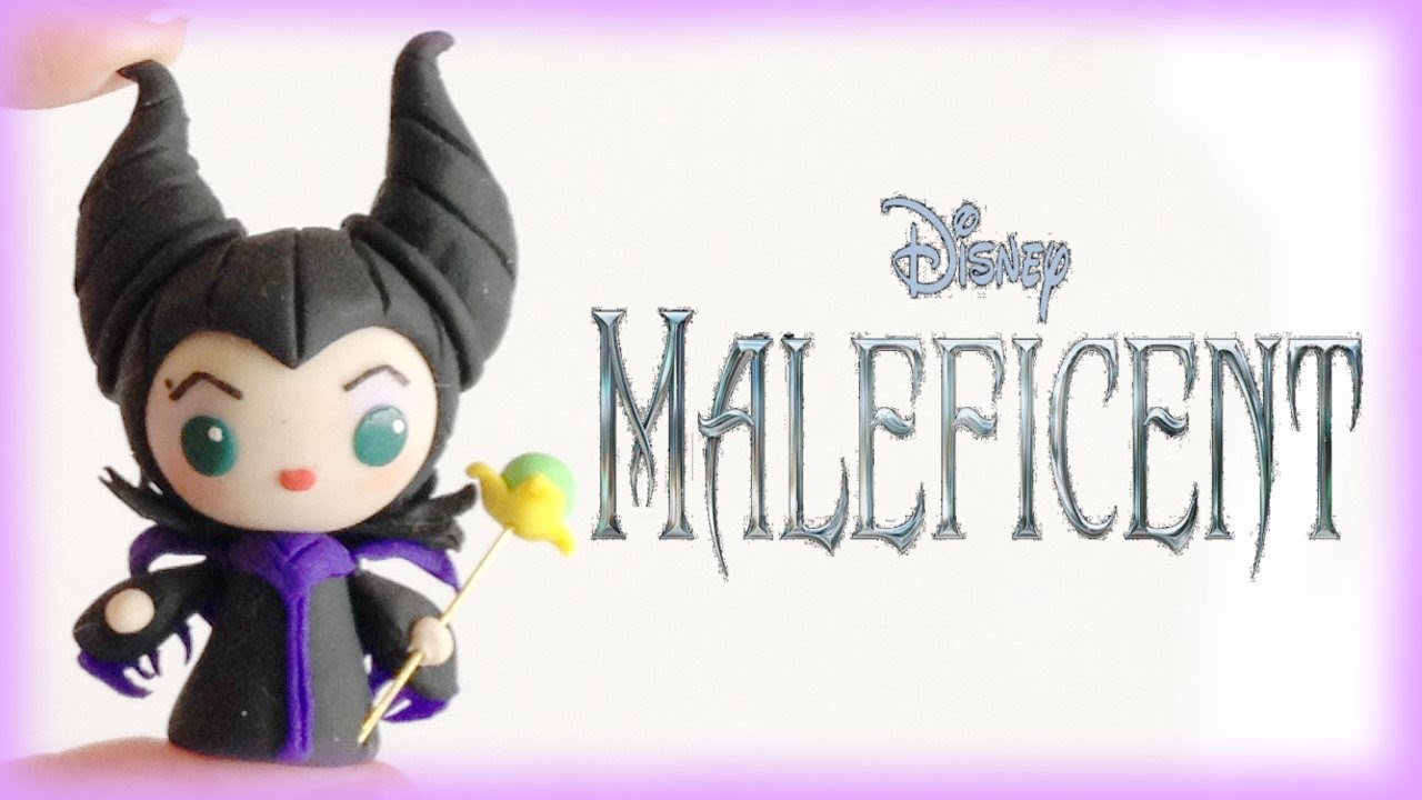 Disney Maleficent Chibi Kawaii Clay Tutorial