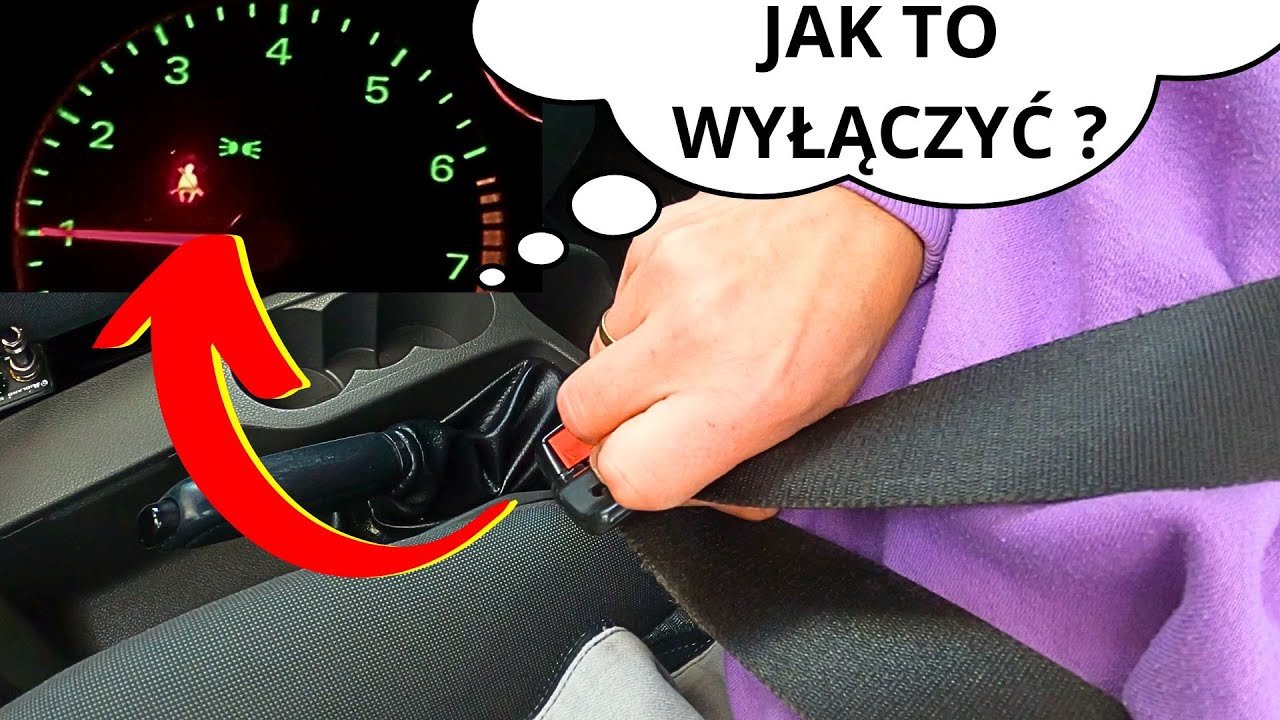Jak Wyłączyć Czujnik Pas&oacute;w Bezpieczeństwa? Jak Wyłączyć Dźwięk Zapięcia Pas&oacute;w? FT381