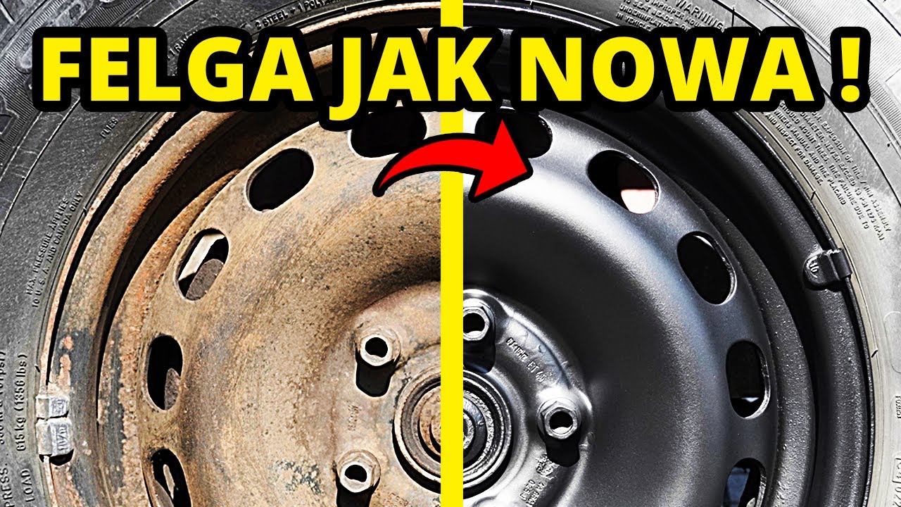 JAK SZYBKO ODŚWIEŻYĆ STARE FELGI ? Tanio i sprawnie !