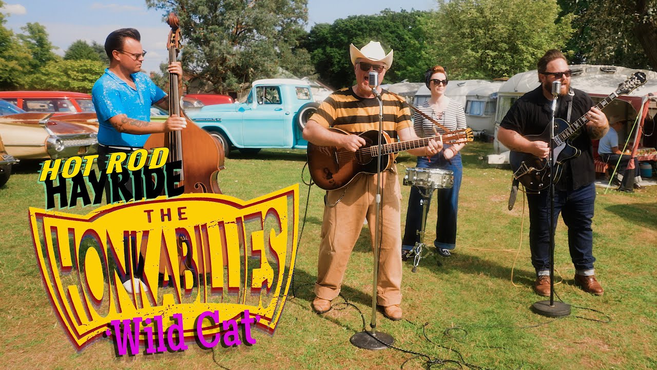 'Wild Cat' THE HONKABILLIES (Hot Rod Hayride, Bisley) BOPFLIX sessions