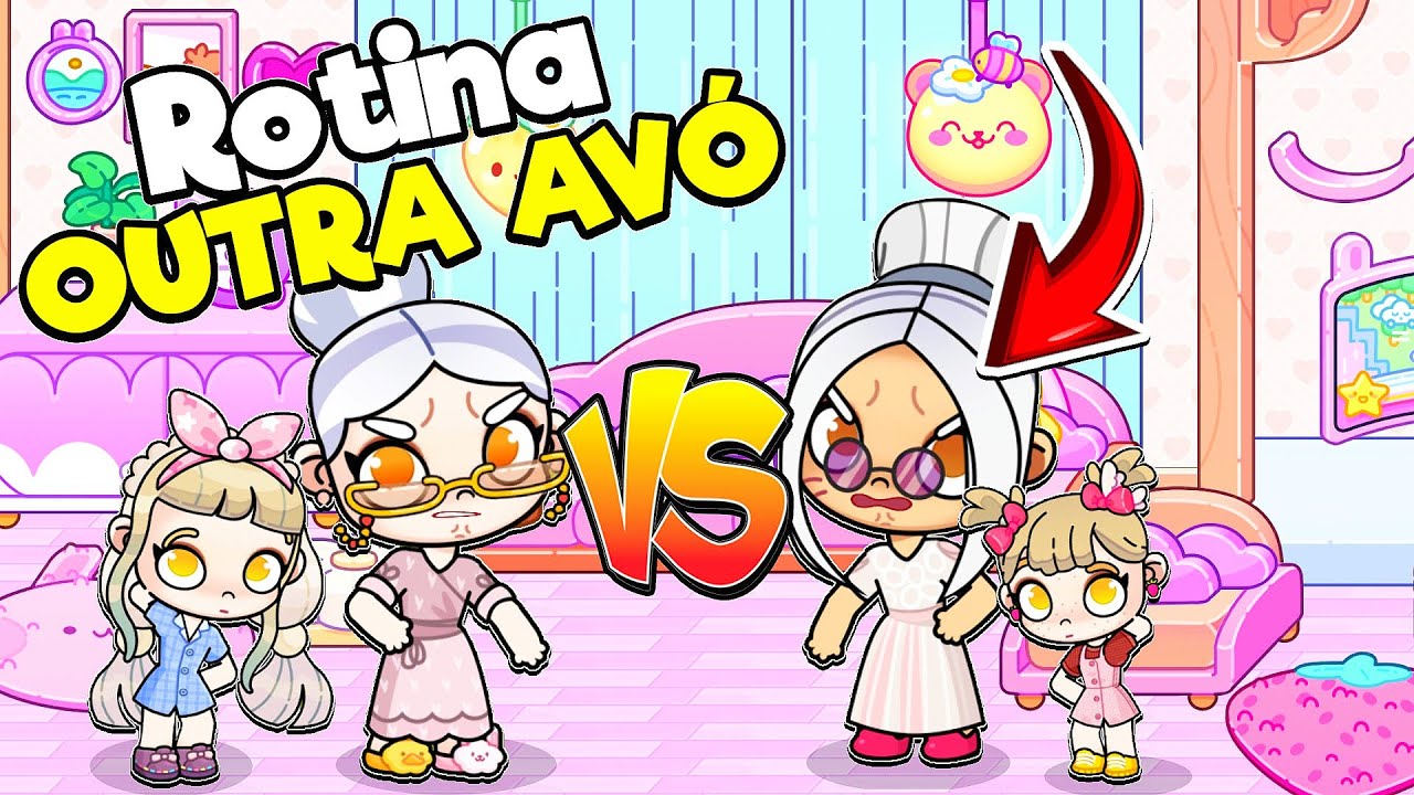 ROTINA DA TARDE NA CASA DA OUTRA VOVÓ👵 | HISTORINHA AVATAR WORLD