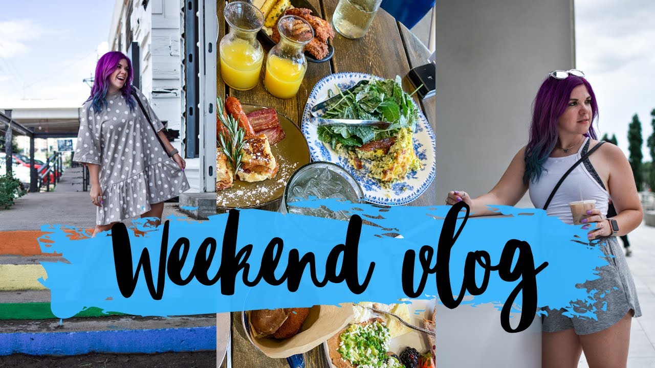 VLOG: Weekend Adventures, Brunch, Working out