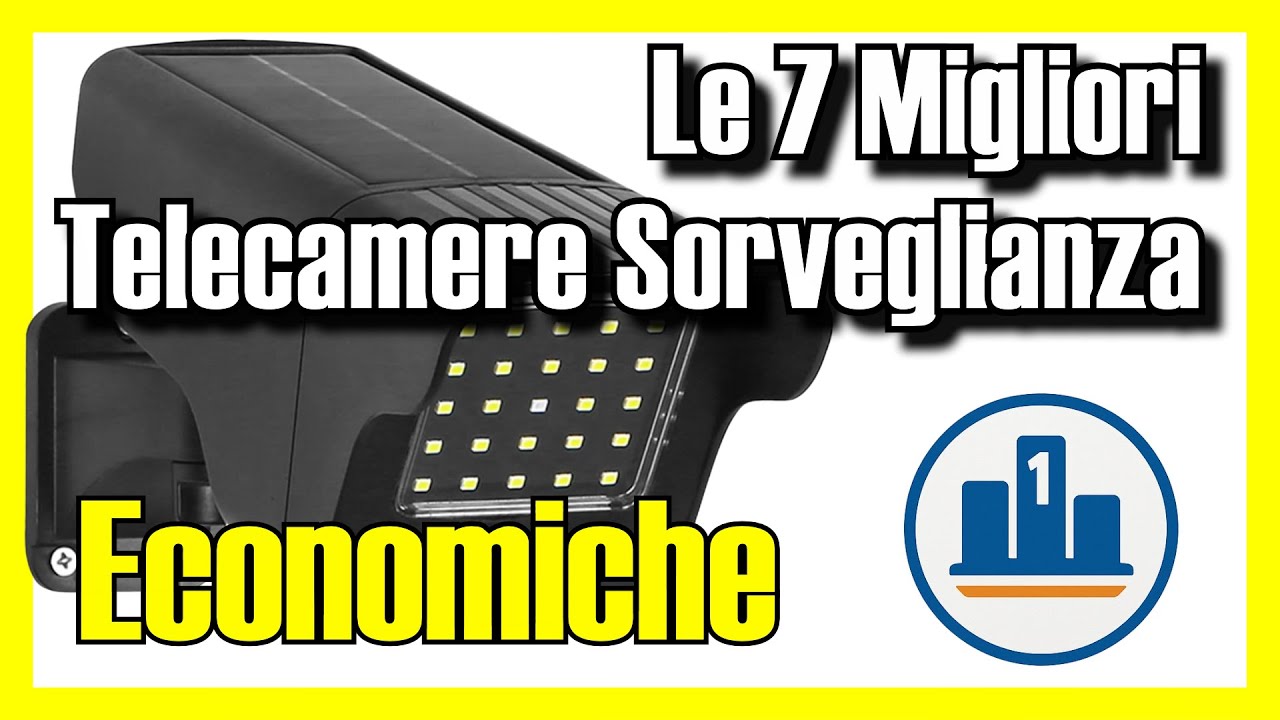 📹 Le 7 MIGLIORI Telecamere Di Sorveglianza A Energia Solare ECONOMICHE su Amazon [2026] ✅