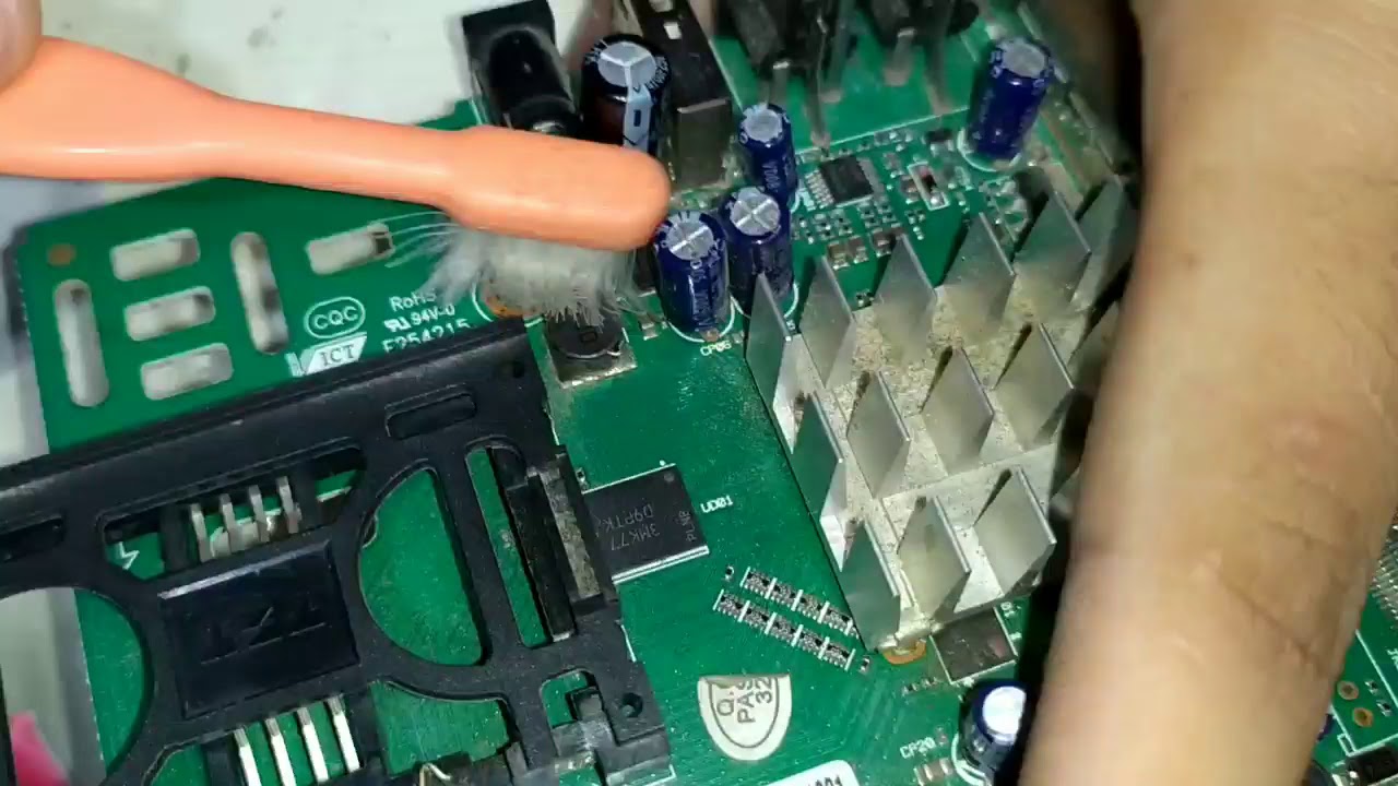 Easily repair Airtel DTH settop box at home || Airtel DTH set top box red light solution#positiveMk
