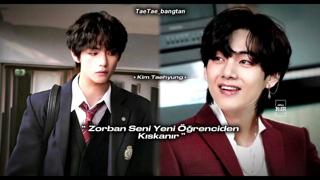 Taehyung İle Hayal Et “Zorban Seni Yeni Öğrenciden Kıskanır” (1/?)