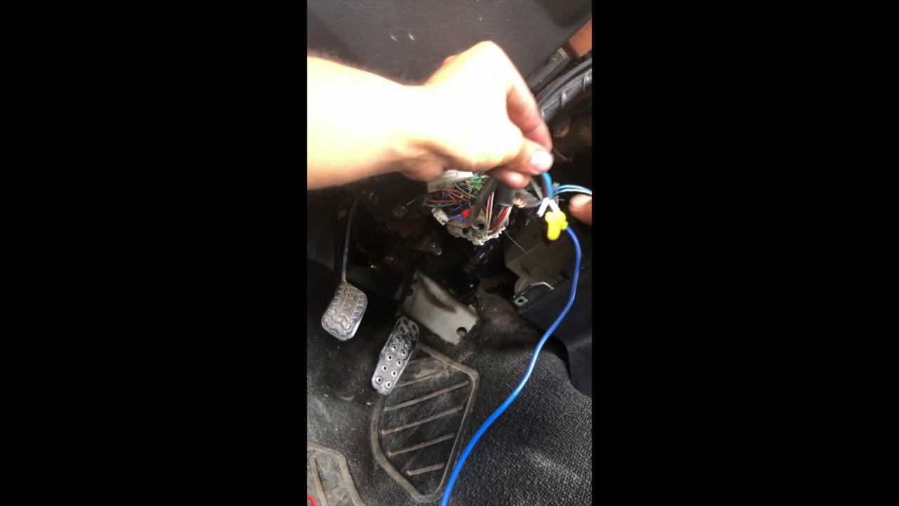 miata Ignition switch install