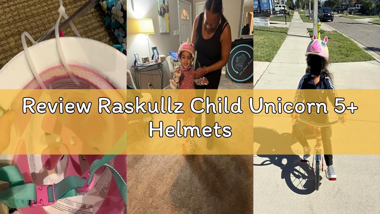 Review Raskullz Child Unicorn 5+ Helmets