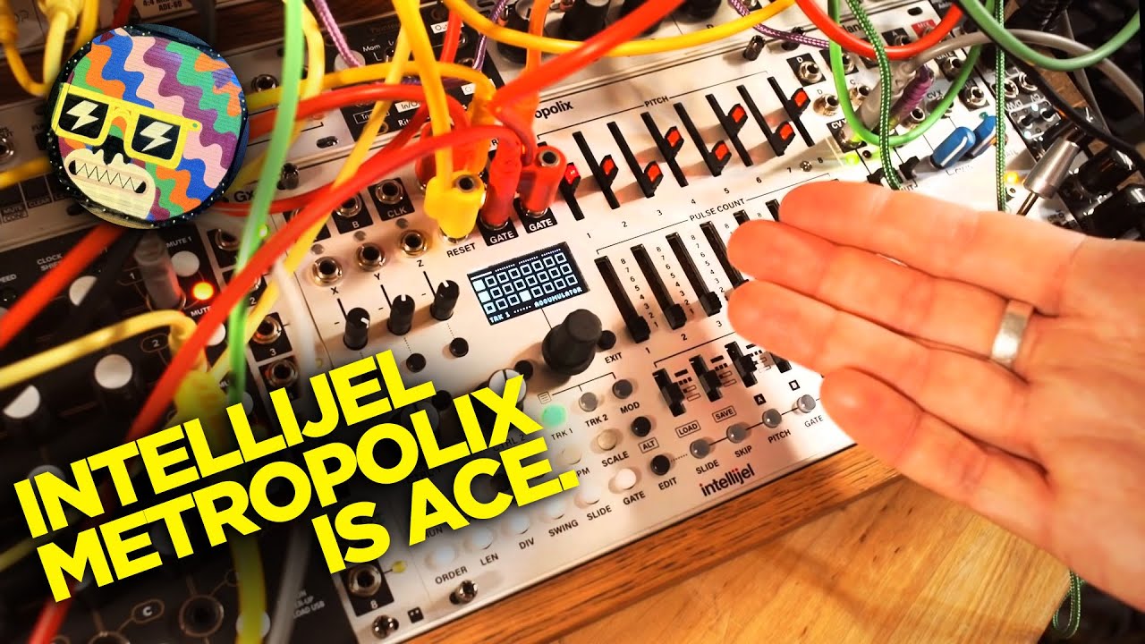 Intellijel Metropolix Eurorack Sequencer Demo