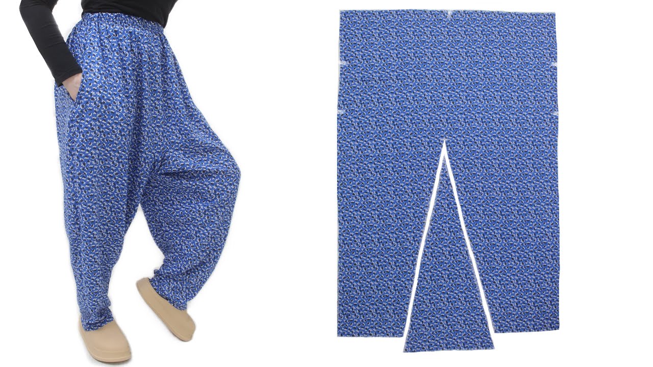 Очень легкий шальвар с боковыми карманами✅