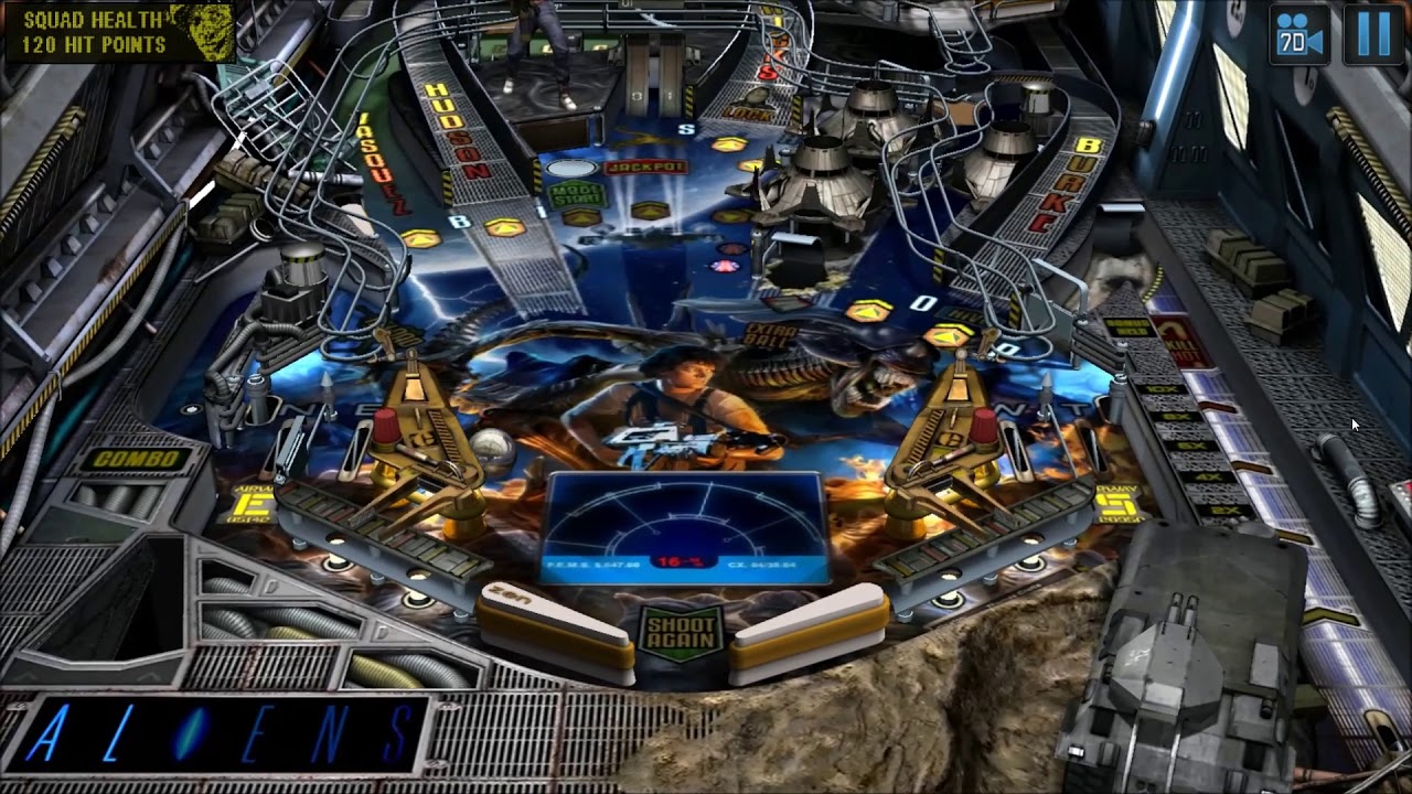 Aliens vs predator pinball (Aliens Pinball table)