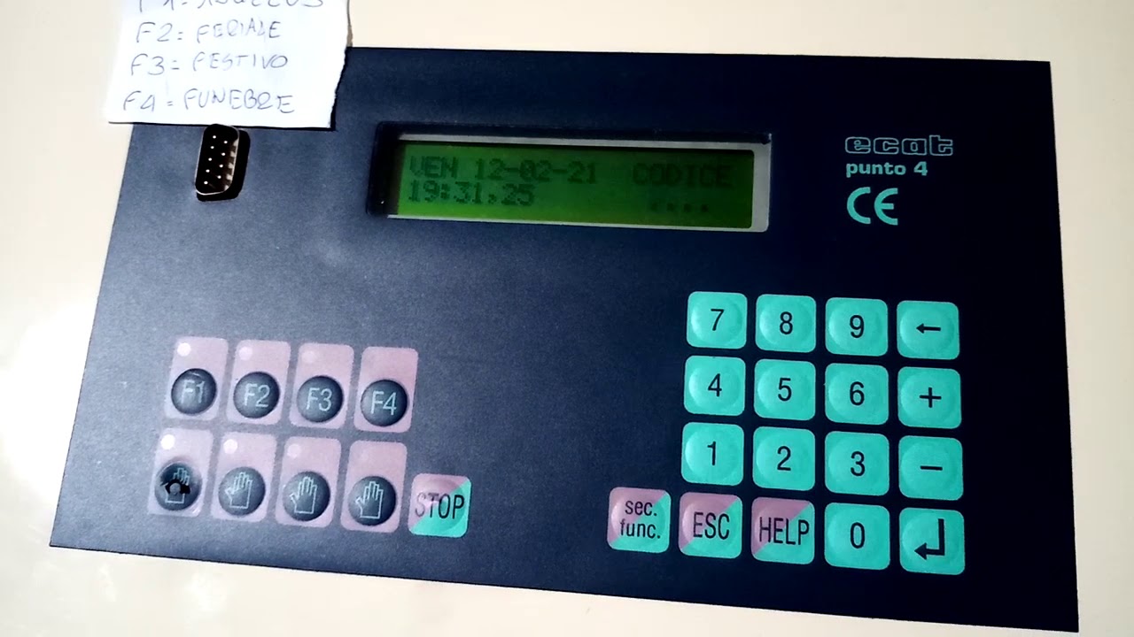 Programmazione Eccezionale Ecat Punto4