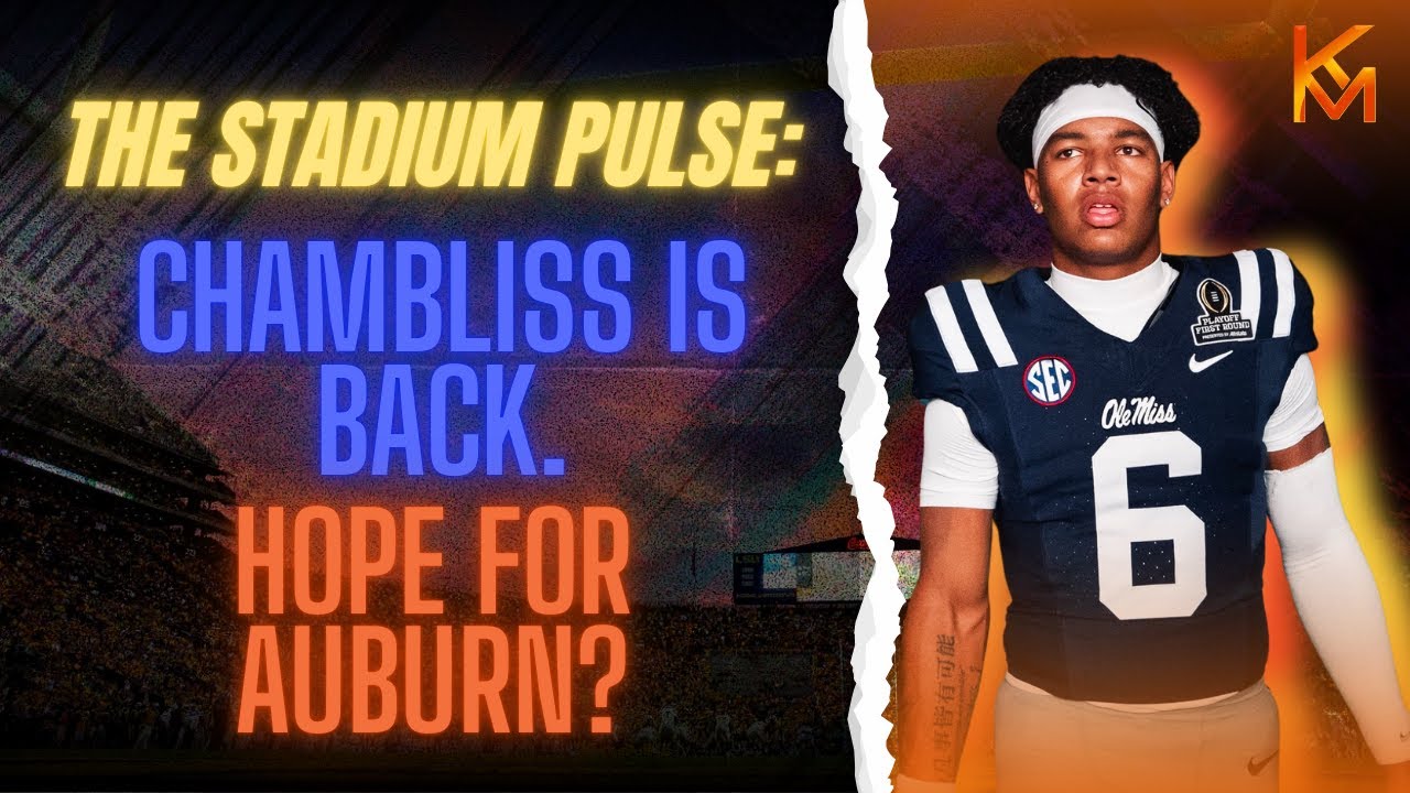 Trinidad Chambliss is BACK | Expectations for Auburn in 2026? | The Stadium Pulse (2/12/26)