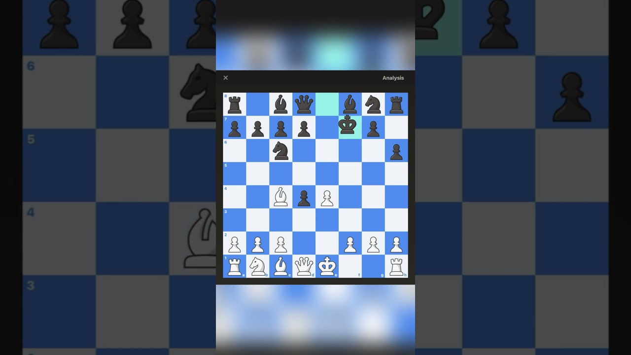 Deadly King Hunt From King&rsquo;s Knight Opening! ♟️ Chess Tamil Shorts #chesstricks #tactics #chesstamil