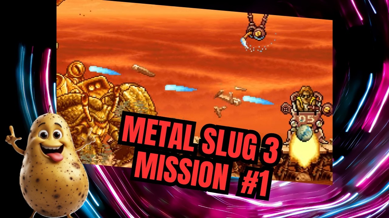 METAL SLUG 3 Gameplay - Mission 1 (Arcade Mode)