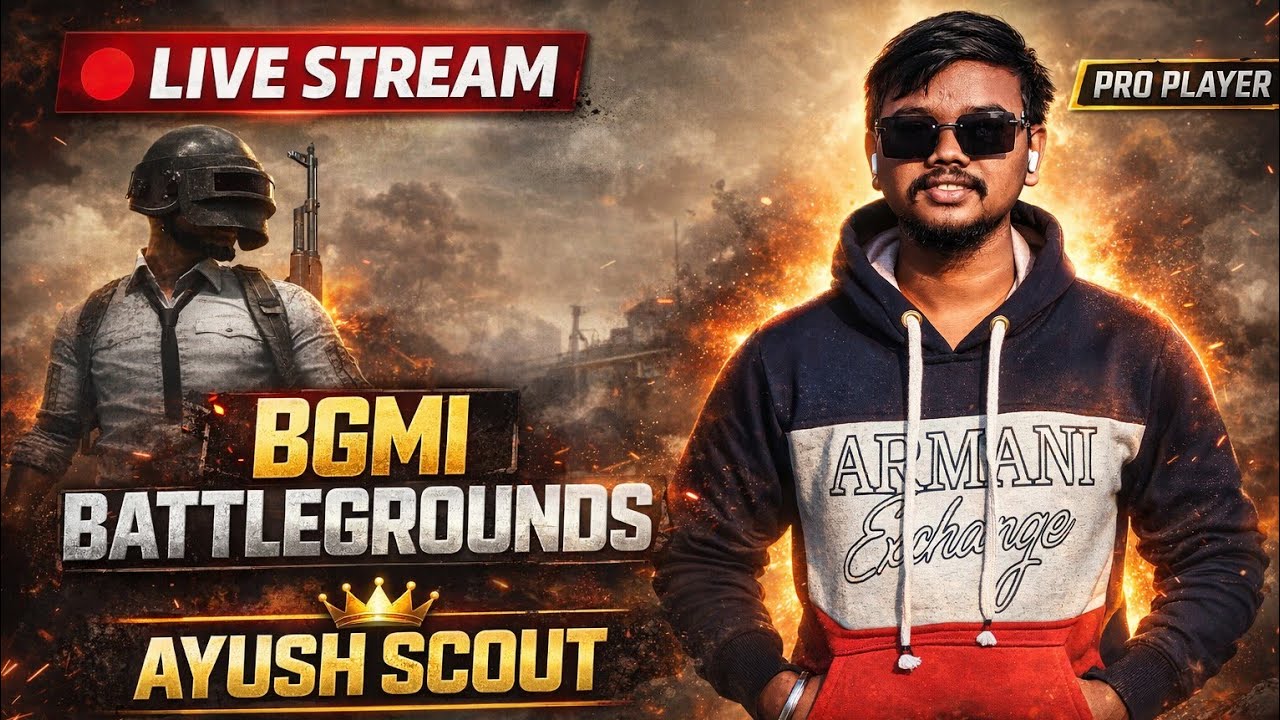 AYUSH SCOUT // 🛑 BGMI MOBILE LIVE STREAMING #live#livestreaming#viral
