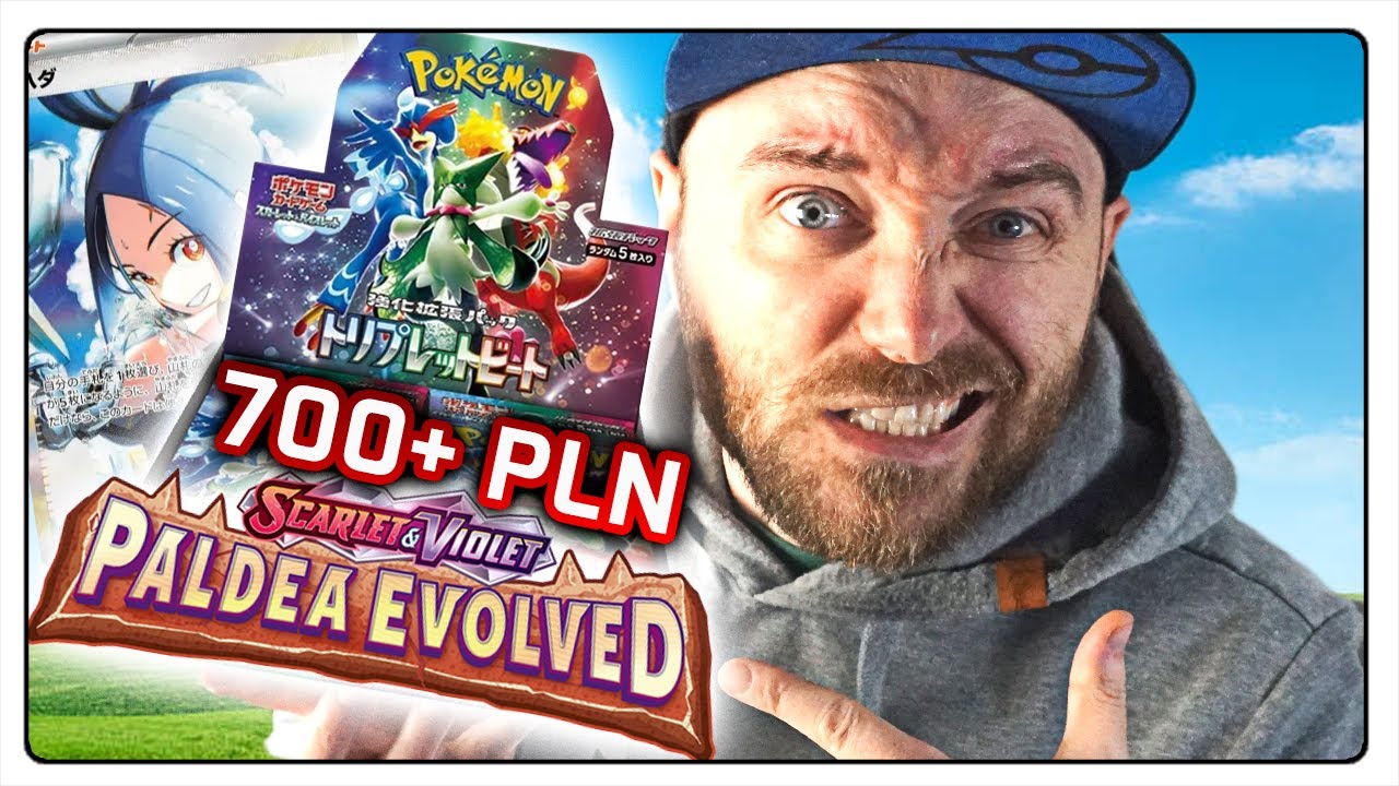 KUPIŁEM KARTY POKEMON ZA PONAD 700 PLN! TRIPLET BEAT BOOSTER BOX OPENING! (JAPOŃSKIE PALDEA EVOLVED)